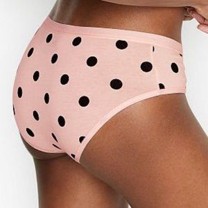 VS S Hiphugger Polka Dots Pink with Black Polka Dots So Cute!!! NWT
